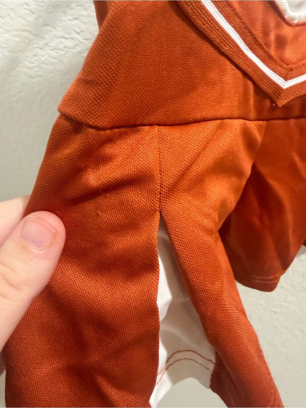 Nike Baby Cheer Dress - Orange & White Longhorn Design